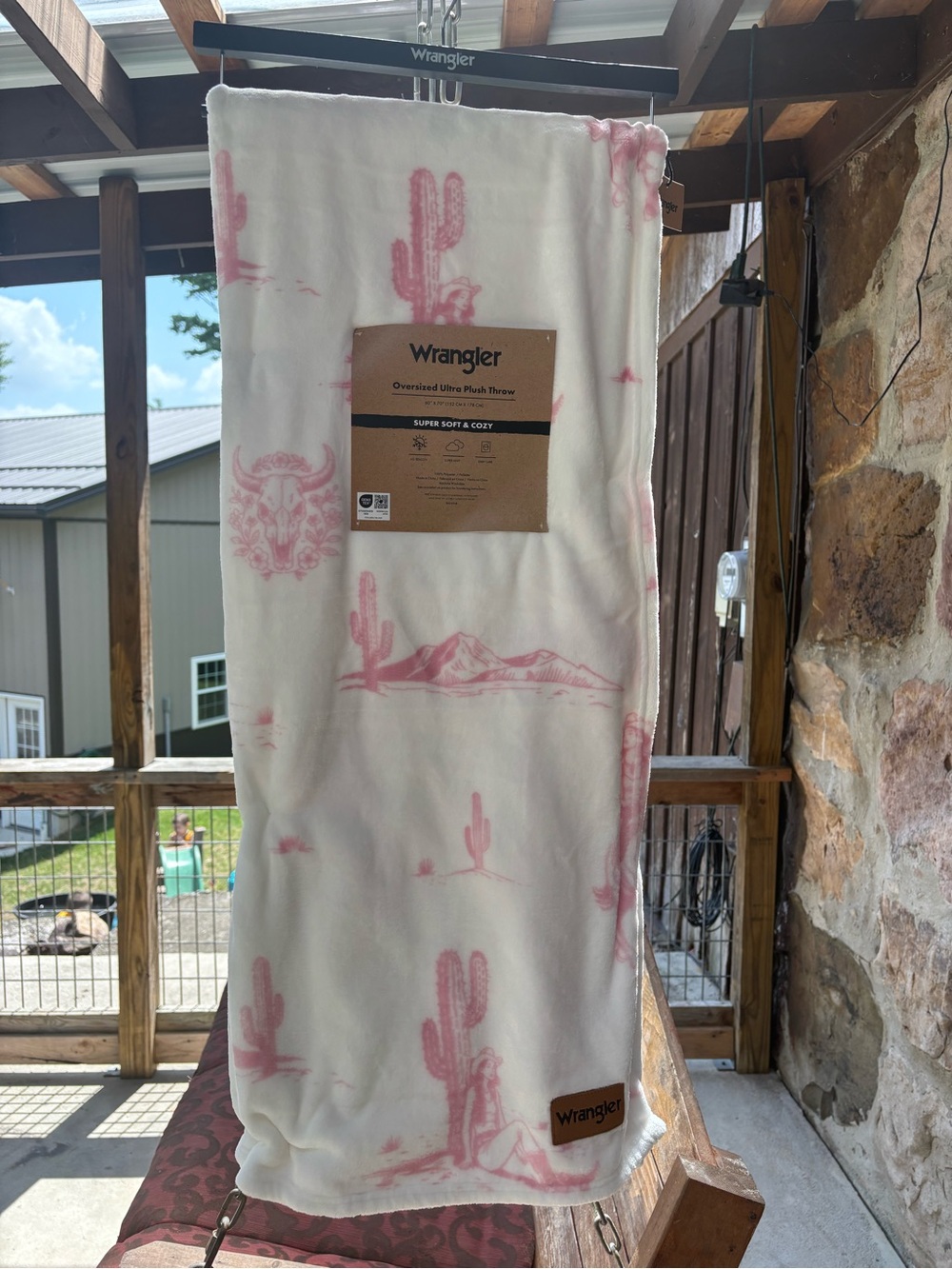 Nwt Wrangler Desert Cowgirl Oversize Throw